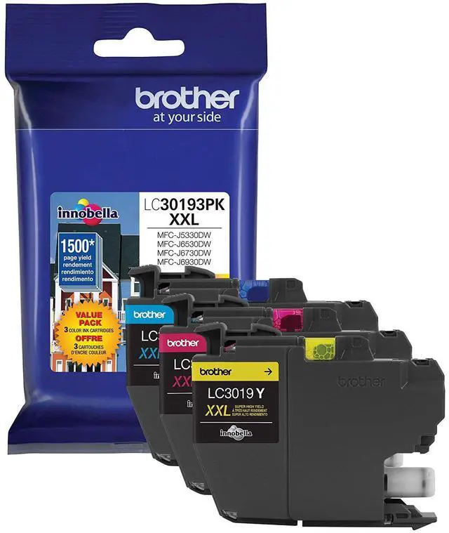 Main image of Brother HIGH YIELD INK CART-CO 3PK F/ MFCJ6930DW