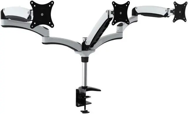 Alt view image 3 of 6 - Amer Networks HYDRA3 Is An Articulating Triple-Head 15-28 Inch Monitor Mount.Also Most 29 Inch