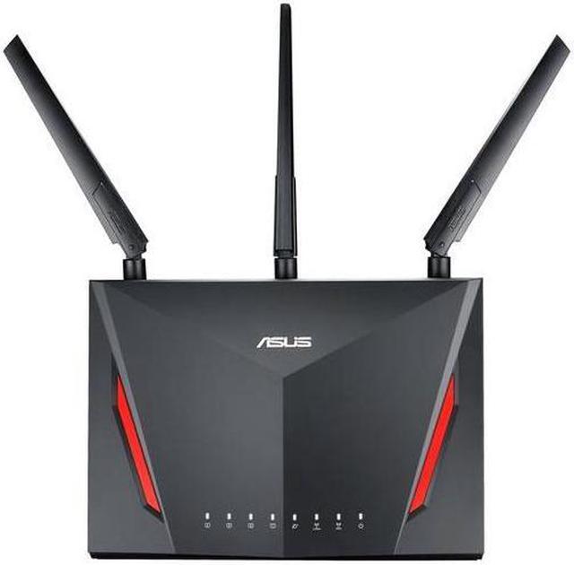 Alt view image 2 of 5 - ASUS RT-AC86U AC2900 Wi-Fi Dual-band Gigabit Wireless Router, AiMesh Whole Home Wi-Fi System Compatible (RT-AC86U/CA)