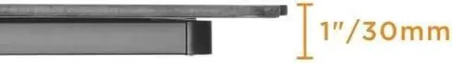 Alt view image 3 of 11 - AMER NETWORKS EZUP3222 SIT-STAND DESK CONVERTER RISER