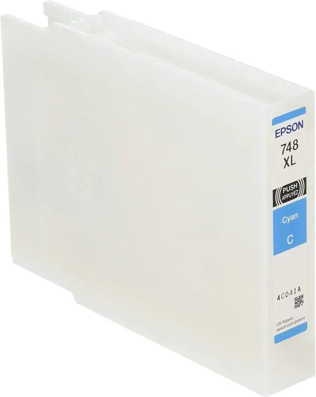 Alt view image 5 of 10 - Epson Durabrite Pro 748 Ink Cartridge - Cyan