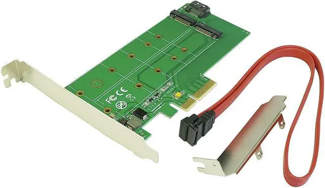 Alt view image 2 of 13 - PCIe M.2 Adapter Card