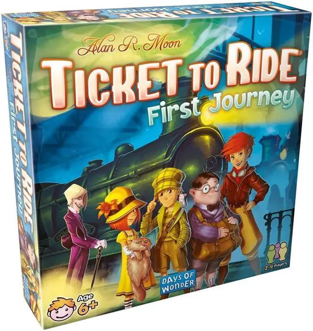 Alt view image 4 of 12 - Ticket to Ride - First Journey