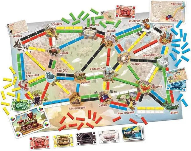 Alt view image 6 of 12 - Ticket to Ride - First Journey