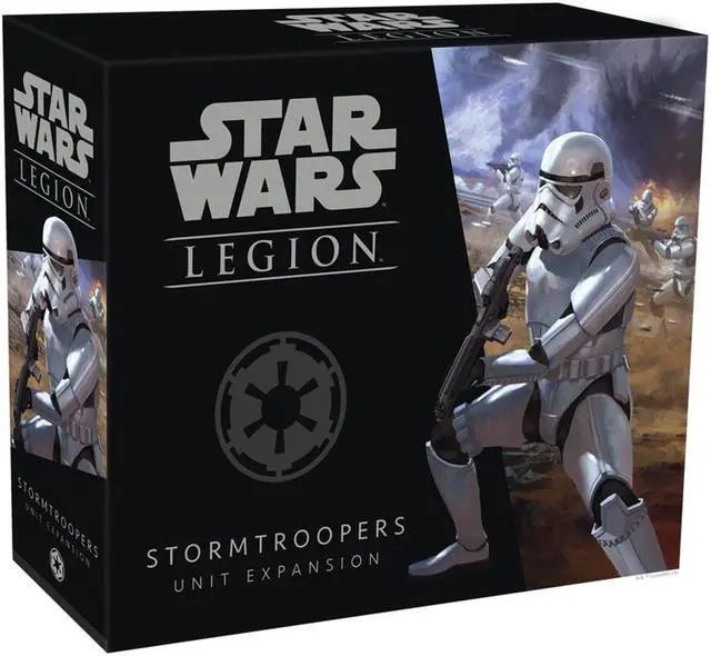 Alt view image 4 of 5 - Star Wars Legion Stormtrooper Unit Expansion SWL07 Fantasy Flight Games