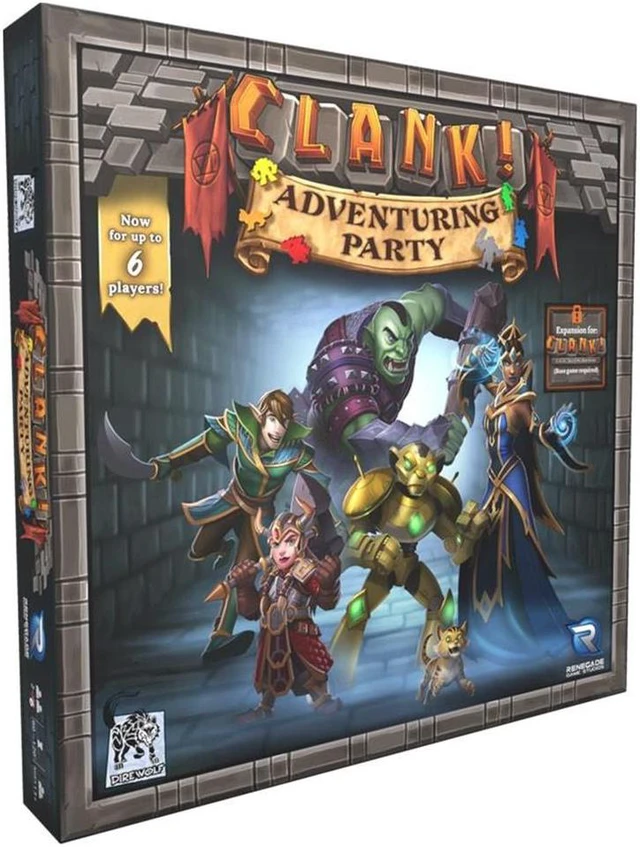 Main image of CLANK! Adventuring Party Fantasy Character Expansion Pack Board Game Renegade Studios RGS2130