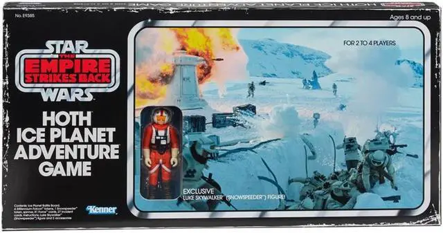 Main image of Star Wars: The Empire Strikes Back - Hoth Ice Planet Adventure Game