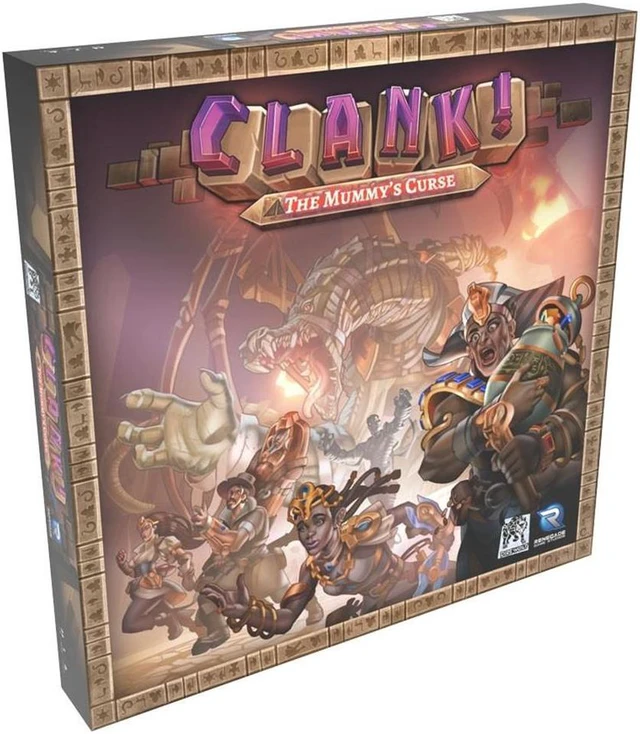 Main image of Clank! The Mummy's Curse Deck Building Strategy Board Game Renegade Studios RGS0808