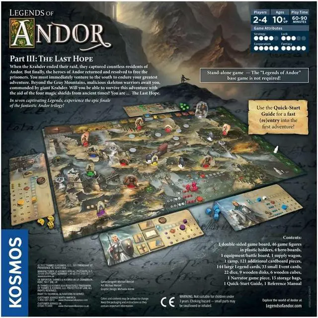 Alt view image 7 of 14 - Legends of Andor Part III - The Last Hope SW (MINT/New)