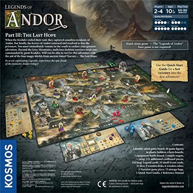 Alt view image 8 of 14 - Legends of Andor Part III - The Last Hope SW (MINT/New)