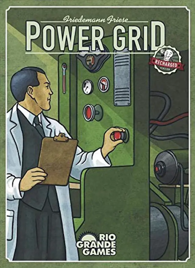 Alt view image 3 of 12 - Power Grid: Board Game Recharged Edition