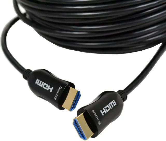 Main image of Logico 30ft FIBER OPTIC HDMI CABLE 4K  HDMI 2.0 a/b Compliant, HDCP 2.2 Super High-Speed, Ultra HD HDMI ARC cable with HDR. Perfect for HDTV/Projector/Home Theatre/Roku TV/Apple TV/Video Game Console