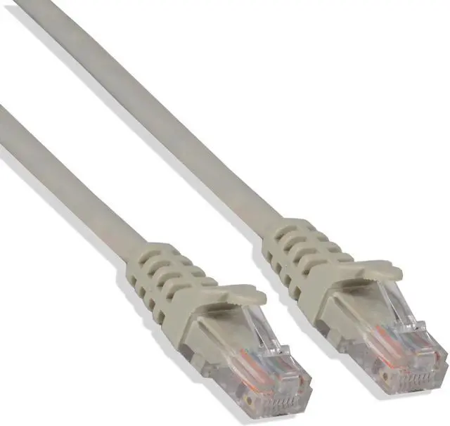 Main image of 15Ft Cat6 Ethernet RJ45 Lan Wire Network Gray UTP 15 Feet Patch Cable (5 Pack)