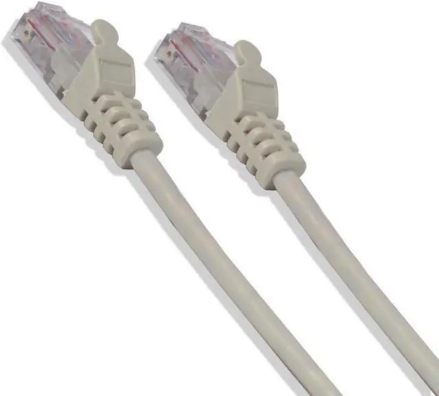 Alt view image 3 of 3 - 15FT Cat6 UTP Ethernet Network Patch Cable RJ45 Lan Wire Gray (25 Pack)