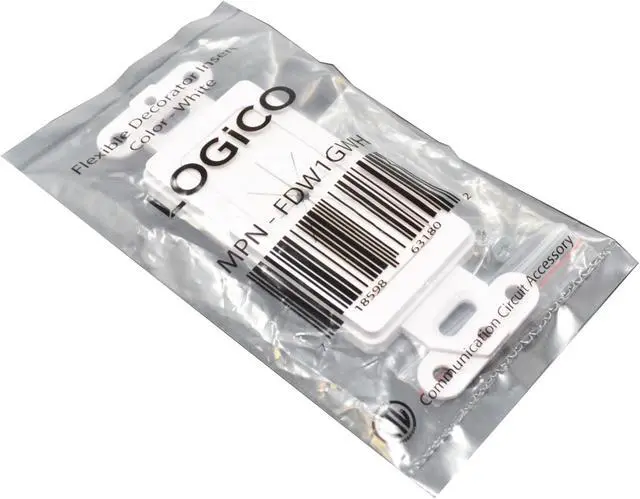 Alt view image 5 of 5 - 50pcs Decorator Wall Plate Insert with Flexible Opening White