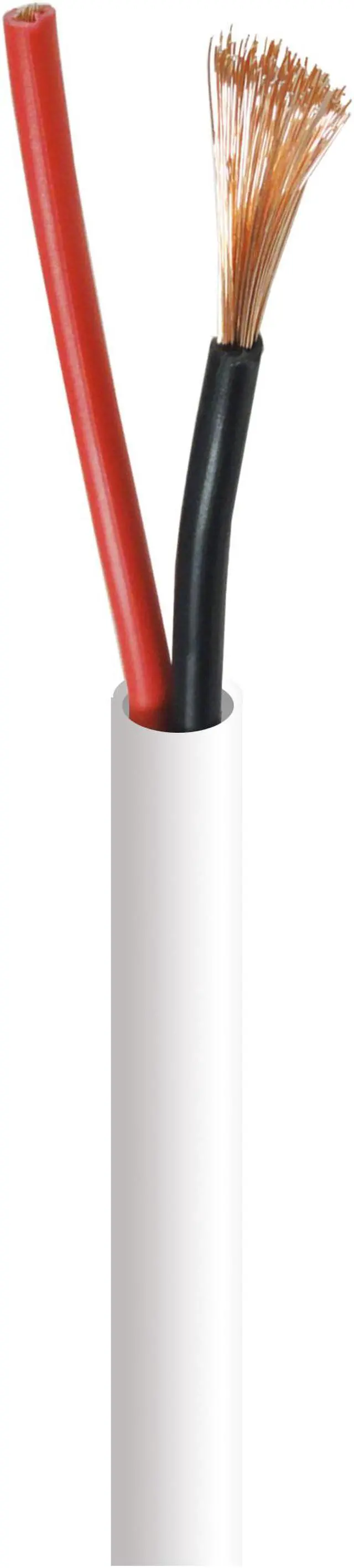 Alt view image 9 of 9 - In Wall Audio Speaker Cable Wire 16/2 Gauge/AWG OFC Pure Copper 500ft White