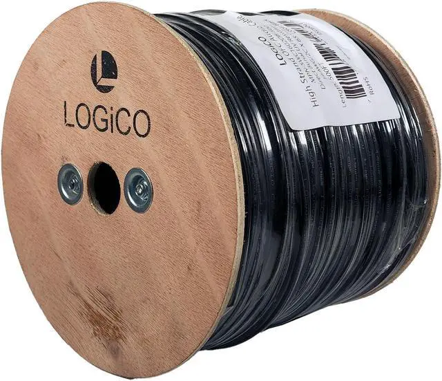 Alt view image 5 of 6 - 500ft Speaker Wire 16AWG 2 Conductor 16/2 Direct Burial In-Wall Audio Bare Copper