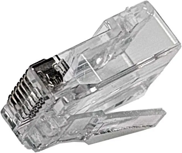 Alt view image 4 of 6 - CAT6/CAT6A Extra Large RJ45 8P8C Pass Through Modular Plug Unshielded connector, 100pcs