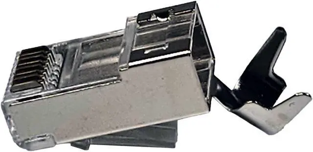 Alt view image 4 of 7 - CAT6/CAT6A Extra Large RJ45 8P8C Pass Through Modular Plug Shielded connector, 100pcs