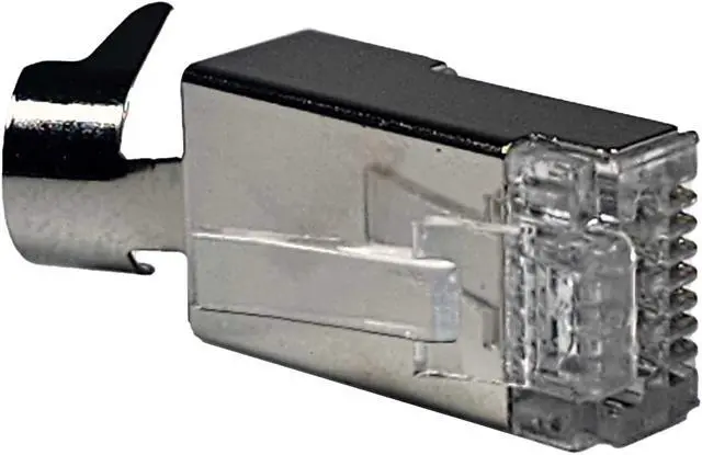 Alt view image 6 of 7 - CAT6/CAT6A Extra Large RJ45 8P8C Pass Through Modular Plug Shielded connector, 100pcs