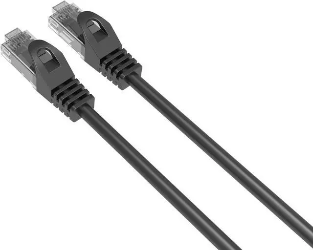 Alt view image 6 of 6 - CAT6 Slim Ethernet Patch Cable 28AWG 7 ft. Black 50 Pack
