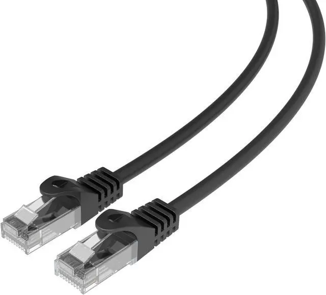Alt view image 3 of 6 - CAT6 Slim Ethernet Patch Cable 28AWG 7 ft. Black 50 Pack