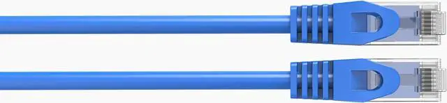 Alt view image 4 of 6 - CAT6 Slim Ethernet Patch Cable 28 AWG 7 ft. Blue 10 Packs