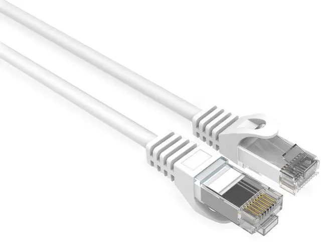 Main image of CAT6 Slim Ethernet Patch Cable 28 AWG 10 ft. White 5 Packs