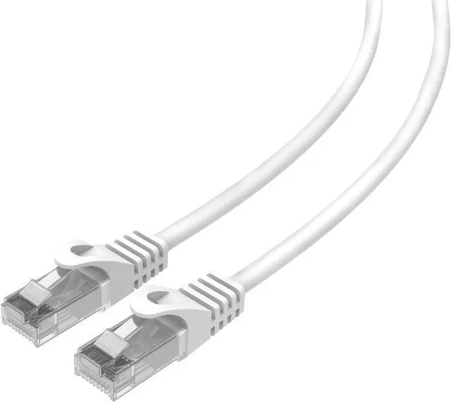 Alt view image 3 of 6 - CAT6 Slim Ethernet Patch Cable 28AWG 15 ft. White