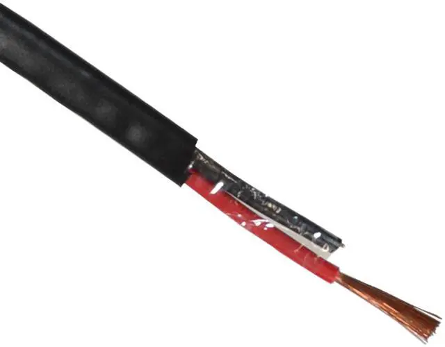 Alt view image 3 of 3 - 250ft Speaker Wire 14AWG 2 Conductor 14/2 Direct Burial In-Wall Audio Bare Copper Black
