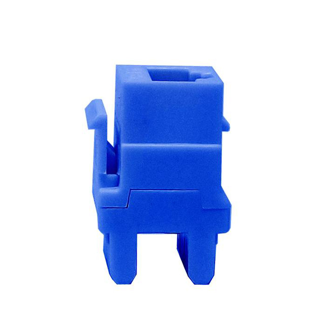 thumbnail interactive-video image 1 of LOGICO 10-Pack Cat5e Orange Keystone Jacks - 110 Punchdown, 8P8C Ethernet 1 of 2
