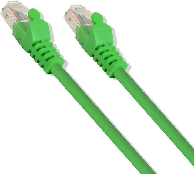 Alt view image 3 of 3 - 1Ft Cat6 Ethernet RJ45 Lan Wire Network Green UTP 1 Foot Patch Cable (5 Pack)