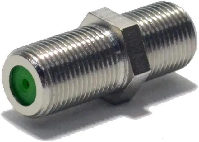 Alt view image 2 of 3 - 10 Pack F81 Barrel Connector 4GHz Coaxial Female to Female F type Adapter