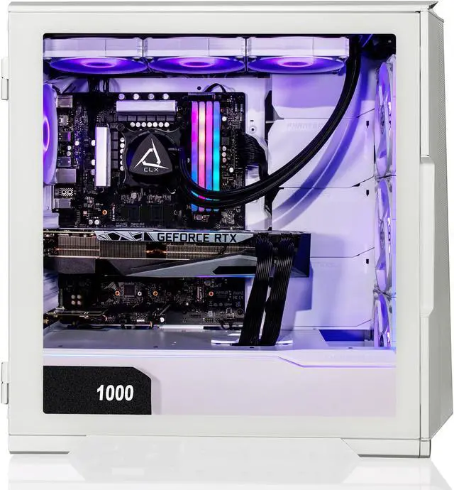 Alt view image 2 of 12 - CLX SET Gaming Desktop - Intel Core i9 13900KF 3GHz 24-Core, GeForce RTX 4090 24GB GDDR6X Graphics, 64GB DDR5 Memory, 1TB NVMe M.2 SSD, 6TB HDD, WiFi, Win 11 Home 64-bit