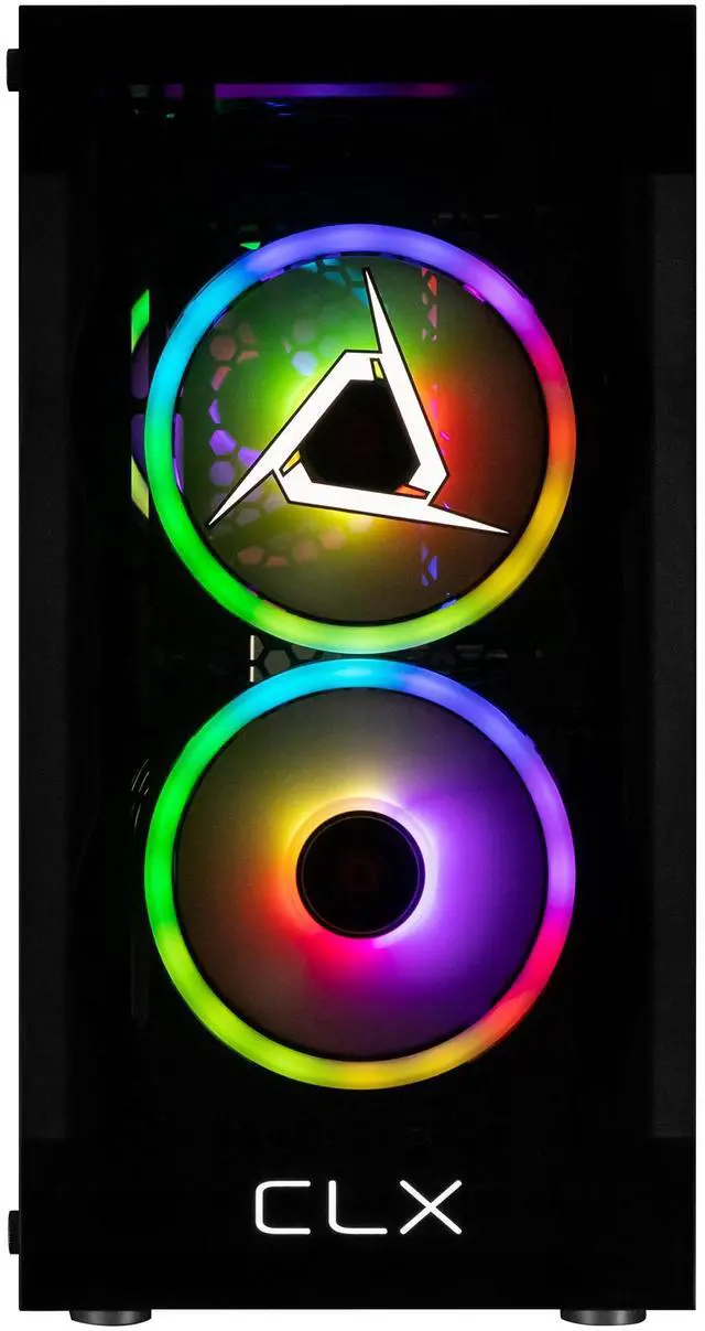 Alt view image 4 of 8 - CLX Gaming Desktop - Intel Core i5 14400F 2.5GHz 10-Core Processor, 16GB DDR5 Memory, GeForce RTX 4060 8GB GDDR6 Graphics 1TB NVMe M.2 SSD, WiFi, Win 11 Home 64-bit