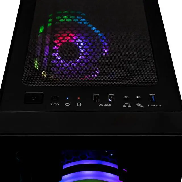 Alt view image 5 of 8 - CLX Gaming Desktop - Intel Core i7 14700KF 3.4GHz 20-Core Processor, 32GB DDR5 Memory, GeForce RTX 4060 Ti 16GB GDDR6 Graphics 1TB NVMe M.2 SSD, 4TB HDD, WiFi, Win 11 Home 64-bit