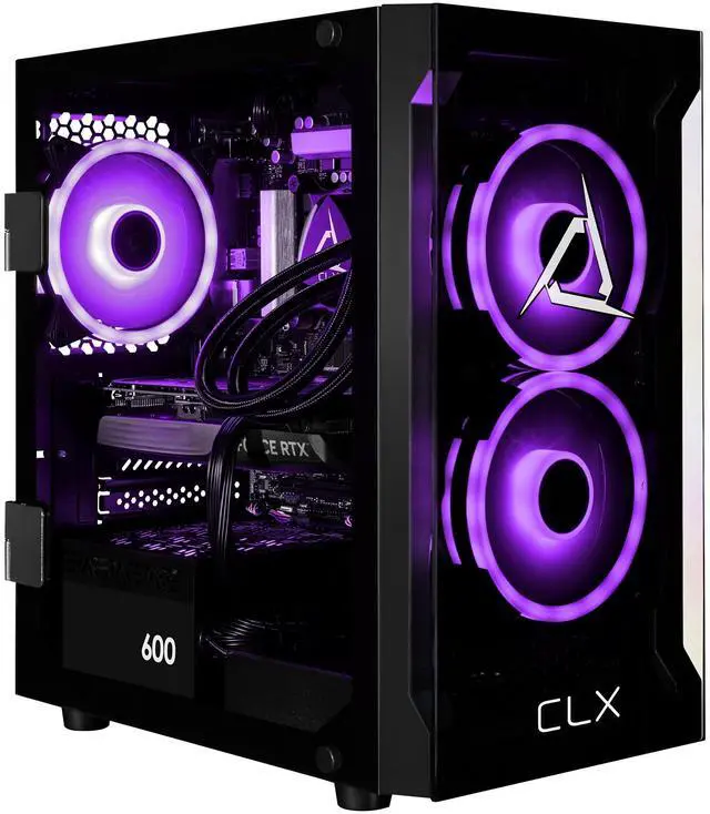 Alt view image 6 of 8 - CLX Gaming Desktop - Intel Core i7 14700KF 3.4GHz 20-Core Processor, 32GB DDR5 Memory, GeForce RTX 4060 Ti 16GB GDDR6 Graphics 1TB NVMe M.2 SSD, 4TB HDD, WiFi, Win 11 Home 64-bit