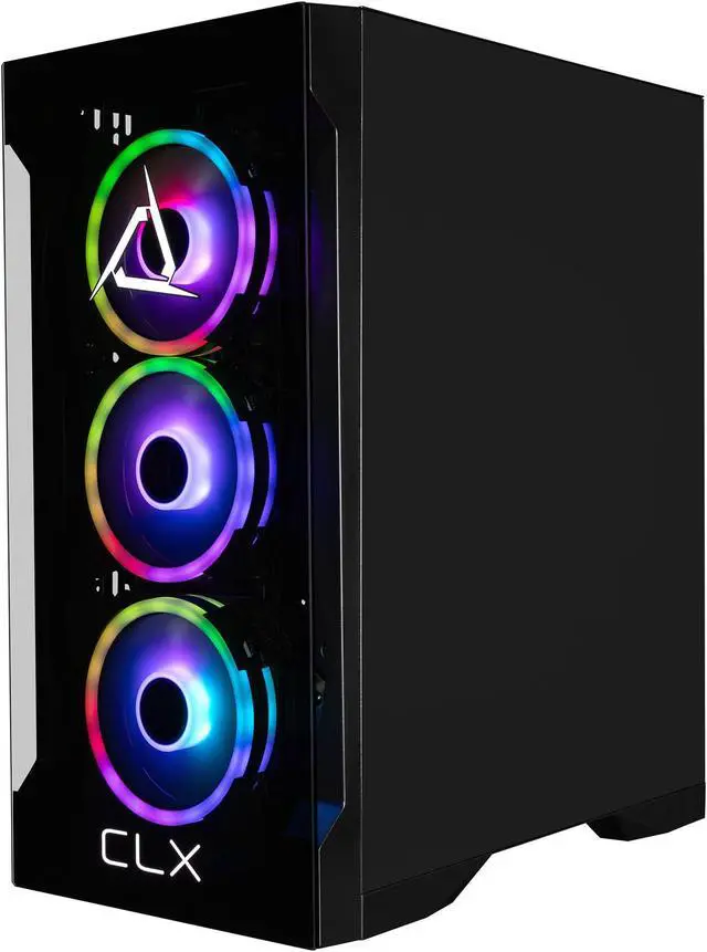 Alt view image 6 of 7 - CLX Gaming Desktop - Intel Core i9 14900KF 3.2GHz 24-Core Processor, 32GB DDR5 Memory, GeForce RTX 4070 SUPER 12GB GDDR6X Graphics 1TB NVMe M.2 SSD, 4TB HDD, WiFi, Win 11 Home 64-bit