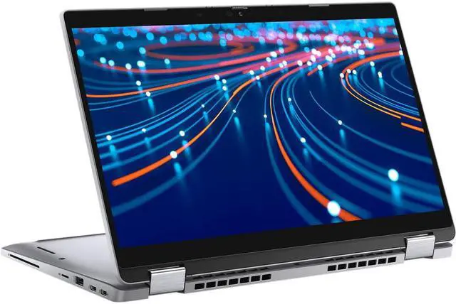 Alt view image 5 of 7 - 2021 Dell Latitude 13 5320 2-in-1 Laptop Intel Core i5-1145G7 16GB RAM 256GB SSD 13.3" FHD 300-nits Touch Iris XE Graphics IR webcam W11 PRO Fingerprint Reader SmartCard Reader