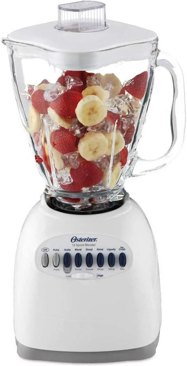 Alt view image 7 of 7 - Oster 006642-000-NP0 12-Speed Push Button Blender, White