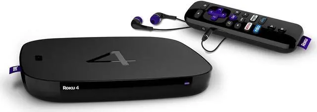 Alt view image 16 of 16 - Roku 4 Streaming Media Player 4K UHD