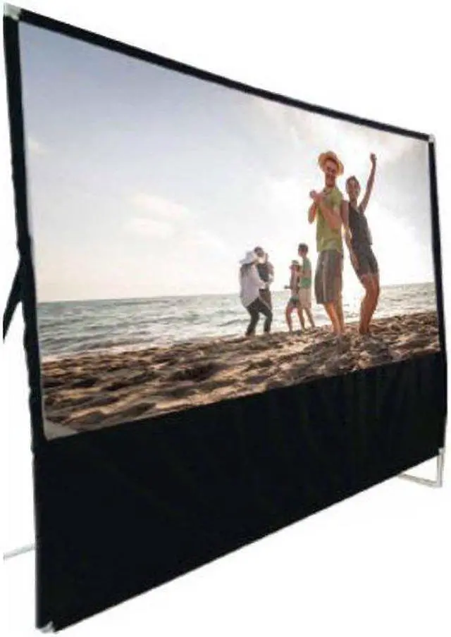 Alt view image 9 of 14 - RCA RPJ144 100" Diagonal Portable Projector Screen With Stand