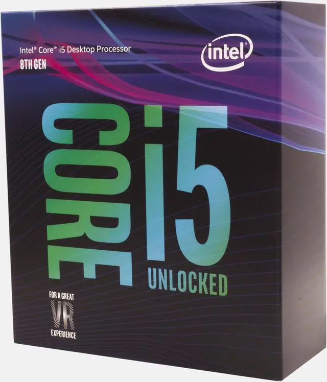 Alt view image 5 of 6 - Intel Core i5-8600K Desktop Processor 6 Cores up to 4.3 GHz unlocked LGA 1151 300 Series 95W
