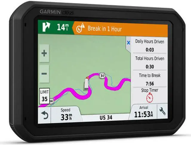 Alt view image 6 of 20 - Garmin dezl 780 LMT-S Trucking GPS Navigator