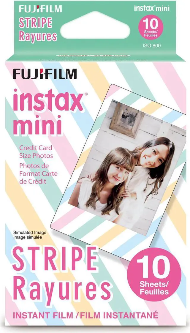 Alt view image 2 of 4 - FUJIFILM - FILM 16431043 INSTAX MINI STRIPE FILM