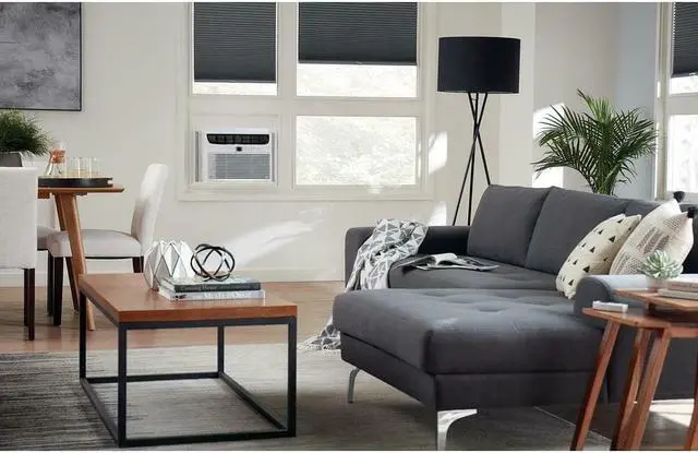 Alt view image 4 of 4 - Frigidaire FFRE153WAE 15000 BTU 115V Window-Mounted Median Air Conditioner with Temperature Sensing Remote Control