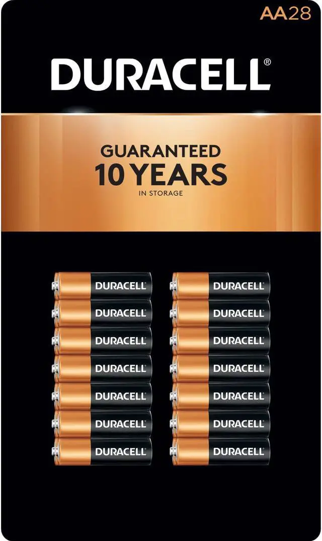 Alt view image 6 of 7 - Duracell Optimum AA Batteries- Resealable Package (28 Pack)