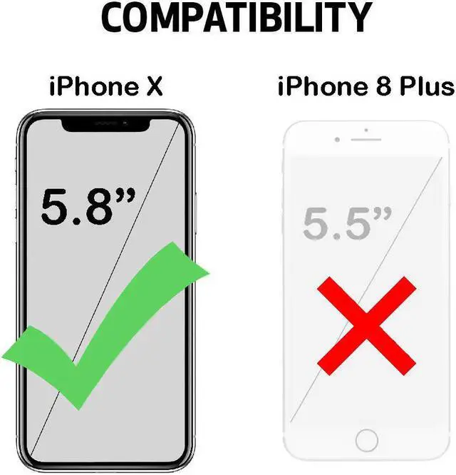 Alt view image 2 of 5 - OtterBox SYMMETRY SERIES Case for Apple iPhone X / Apple iPhone XS - Black