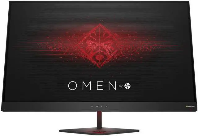 Alt view image 12 of 12 - HP Omen 27" Gaming Monitor Black, 165Hz 1ms, G-sync, TN Panel, Height Adjustable, HDMI/Display Port/USB 3.0 x 2