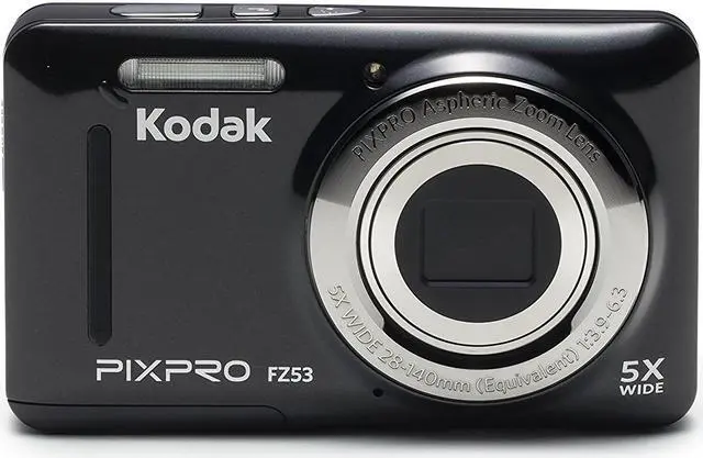 Alt view image 13 of 17 - Kodak PixPro Friendly Zoom FZ53 Digital Camera, Black #FZ53-BK